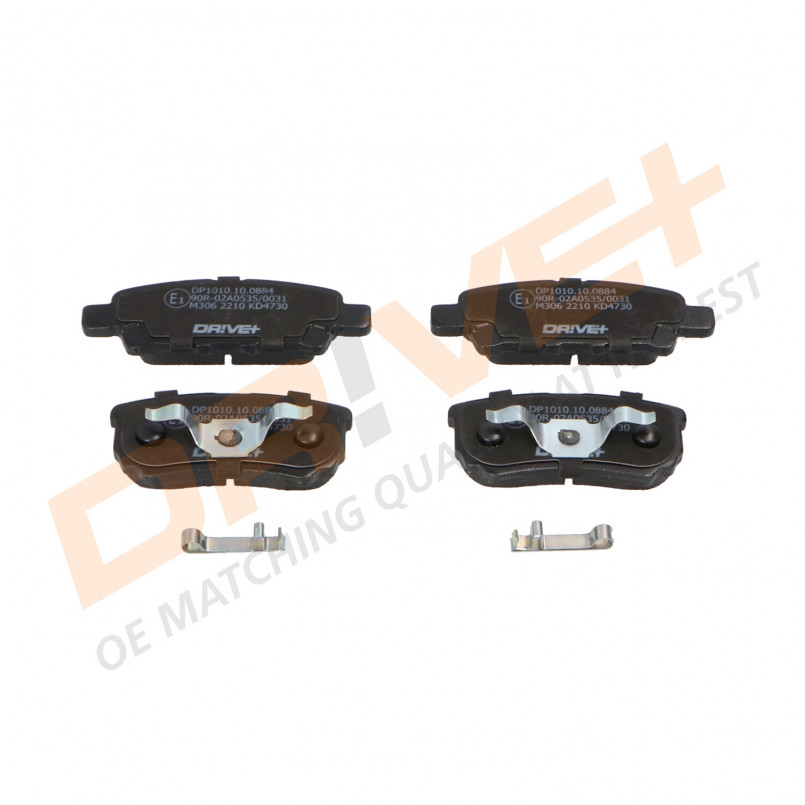 DP1010.10.0884 Drive+ - Гальмівні колодки до дисків — фото товара №1