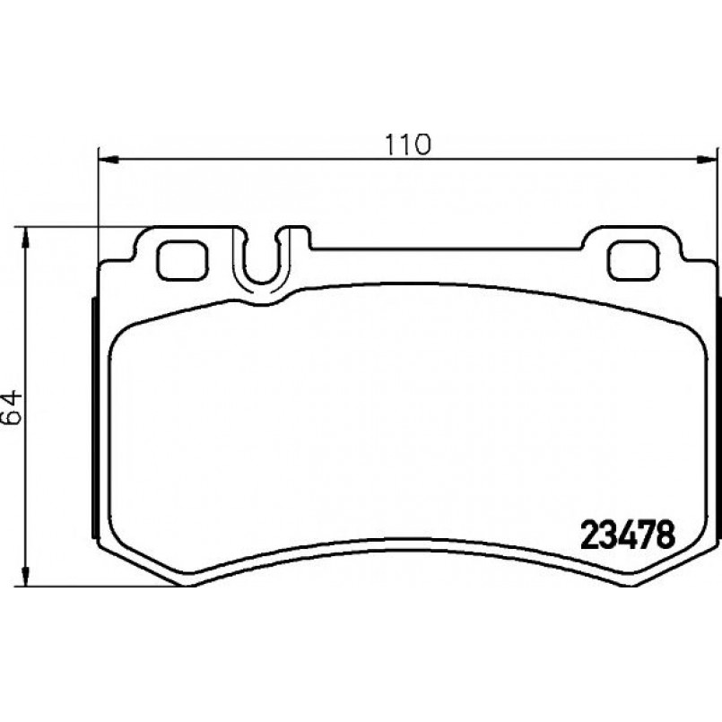 2347801 TEXTAR Гальмівні колодки до дисків — фото товара