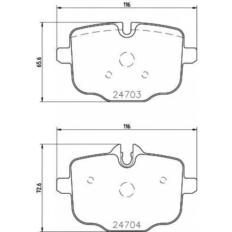 2470303 TEXTAR Гальмівні колодки до дисків — фото товара
