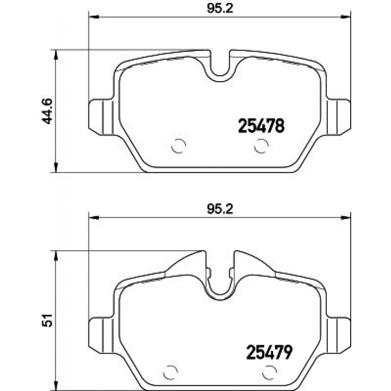 2547801 TEXTAR Гальмівні колодки до дисків — фото товара