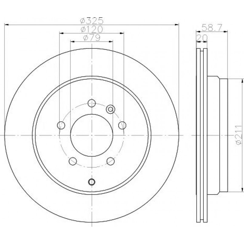 92147603 TEXTAR Диск гальмівний — фото товара