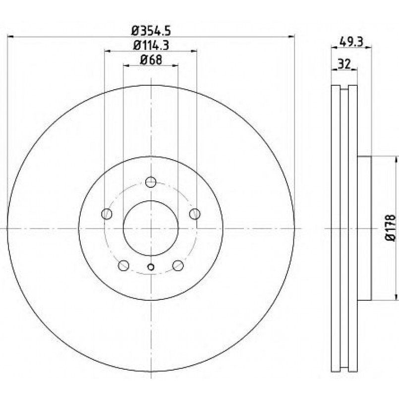 92199105 TEXTAR Диск гальмівний — фото товара