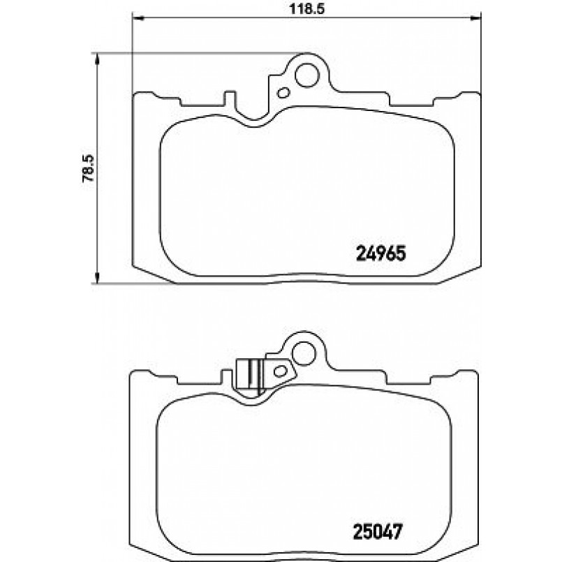 2496501 TEXTAR Гальмівні колодки до дисків — фото товара