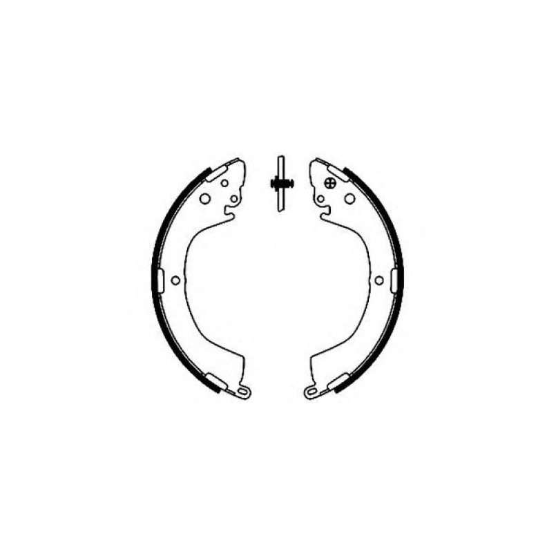 91050600 TEXTAR Гальмівні колодки до барабанів — фото товара