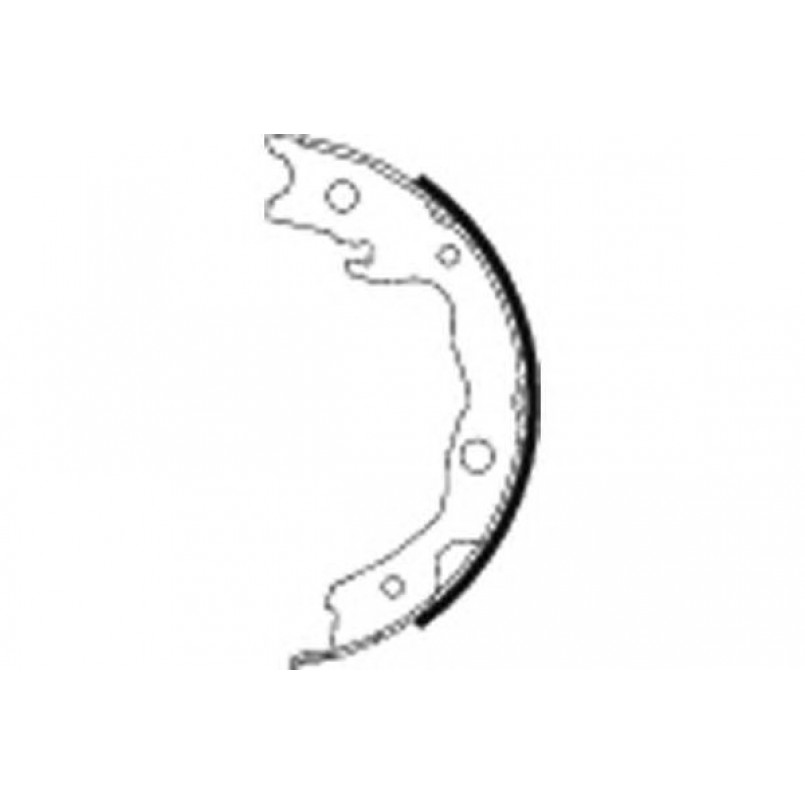 91068200 TEXTAR Гальмівні колодки до барабанів — фото товара