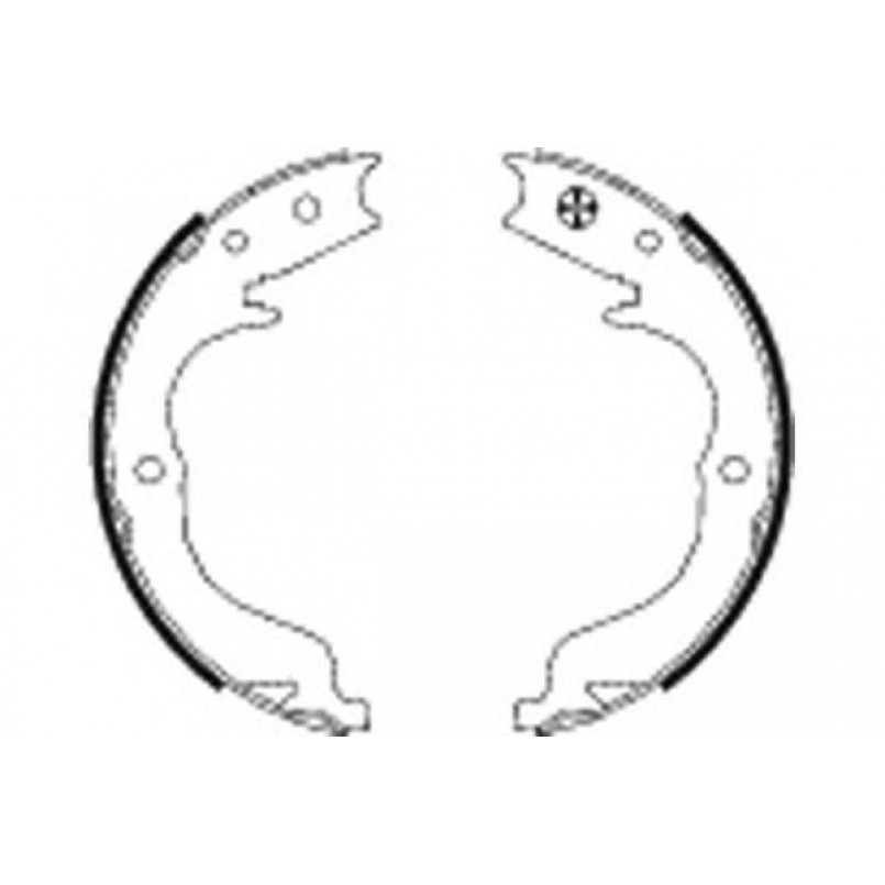 91068300 TEXTAR Гальмівні колодки до барабанів — фото товара