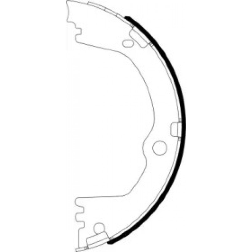 91082700 TEXTAR Гальмівні колодки до барабанів — фото товара