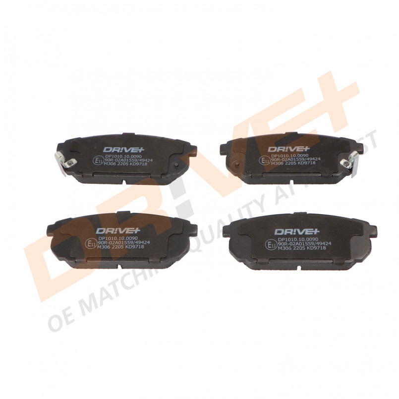 DP1010.10.0090 Drive+ - Гальмівні колодки до дисків — фото товара №1