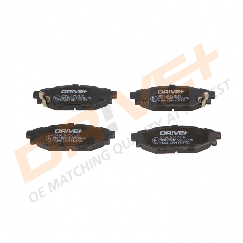 DP1010.10.0116 Drive+ - Гальмівні колодки до дисків — фото товара №1