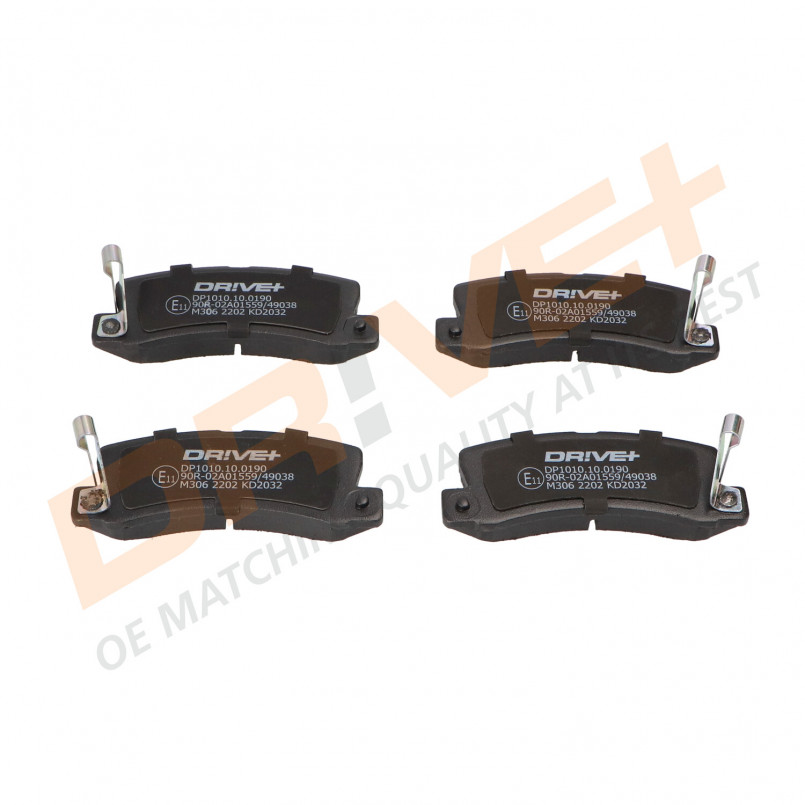 DP1010.10.0190 Drive+ - Гальмівні колодки до дисків — фото товара №1