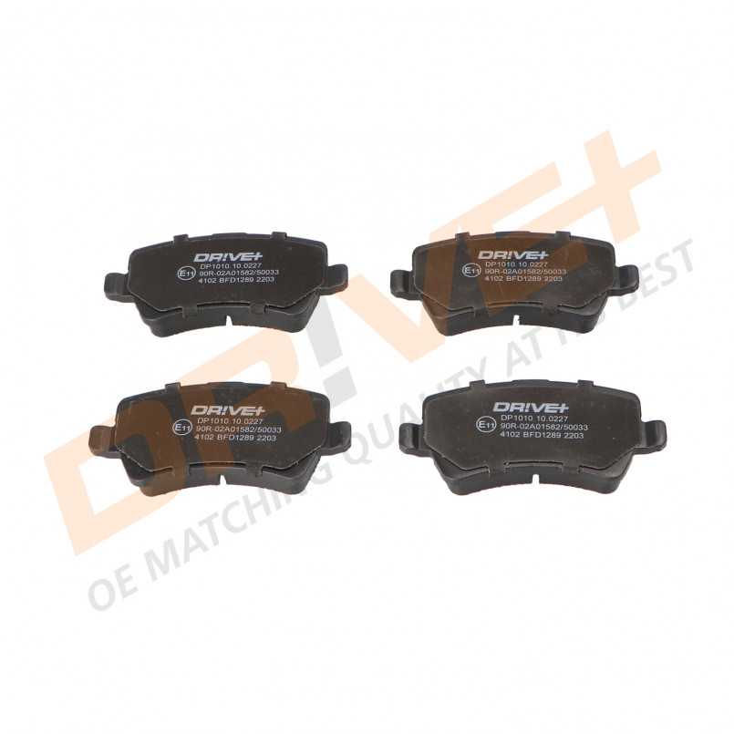 DP1010.10.0227 Drive+ - Гальмівні колодки до дисків — фото товара №1