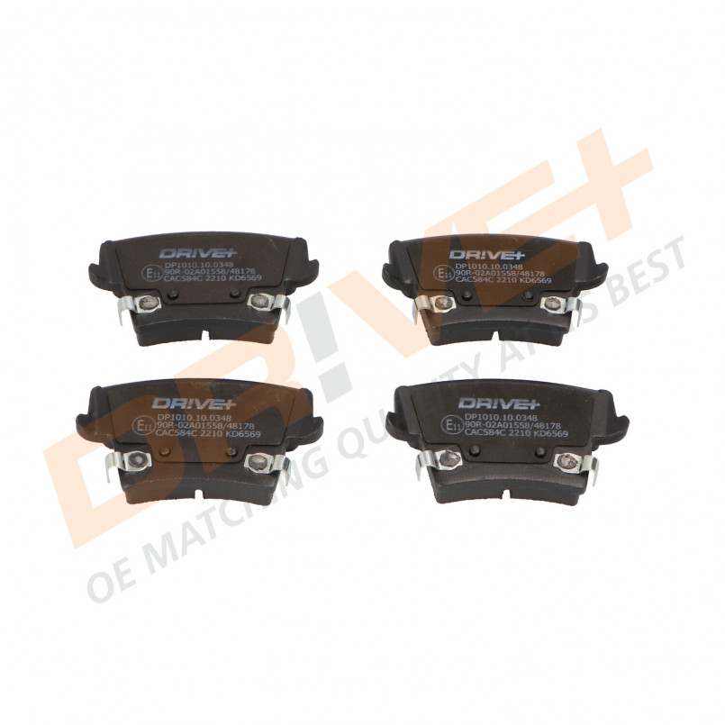 DP1010.10.0348 Drive+ - Гальмівні колодки до дисків — фото товара №1