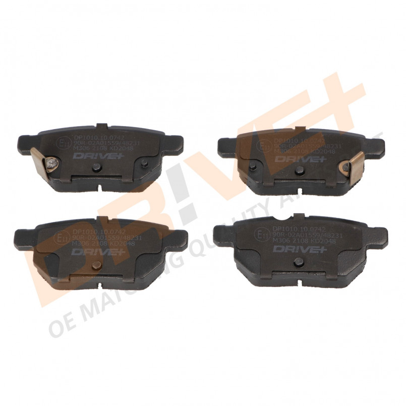 DP1010.10.0742 Drive+ - Гальмівні колодки до дисків — фото товара №1