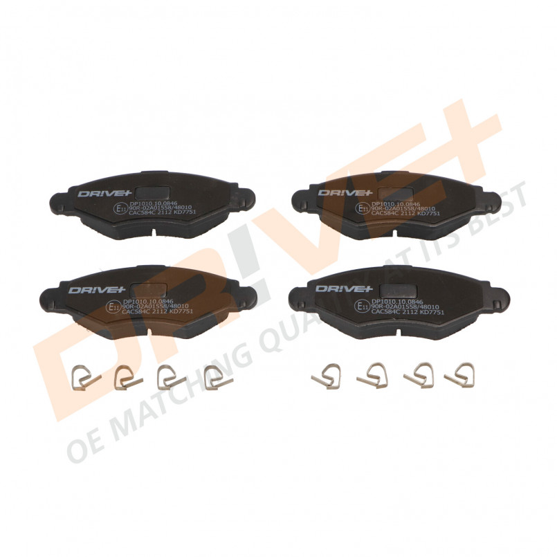DP1010.10.0846 Drive+ - Гальмівні колодки до дисків — фото товара №1