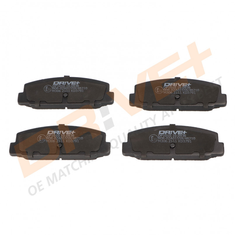 DP1010.10.0936 Drive+ - Гальмівні колодки до дисків — фото товара №1