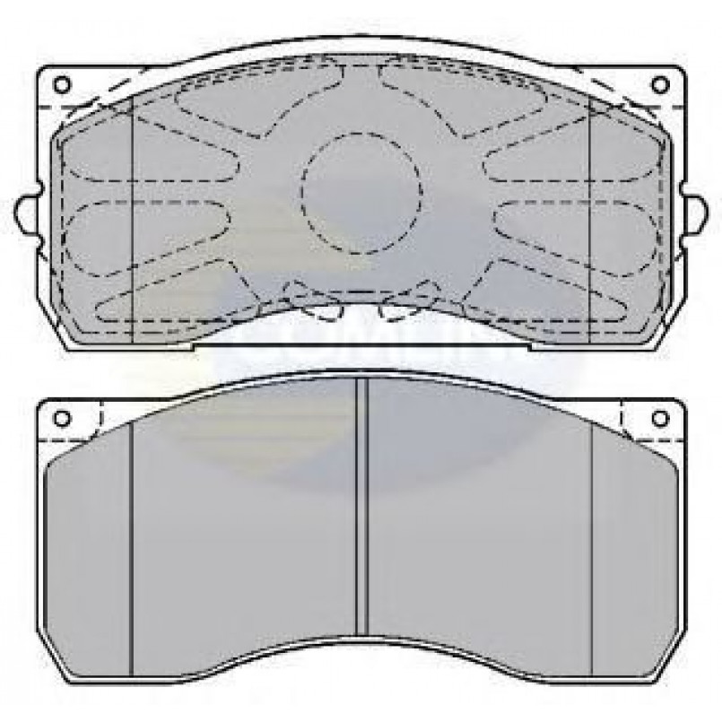 CBP9075K Comline - Гальмівні колодки до дисків — фото товара