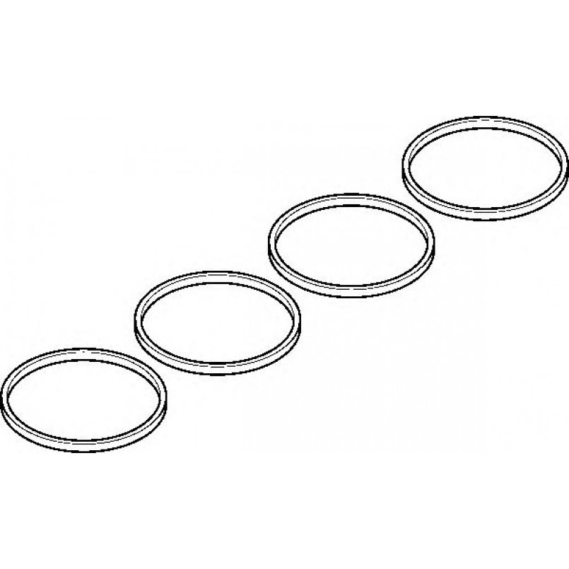 893.650 ELRING Комплект прокладок двигуна — фото товара