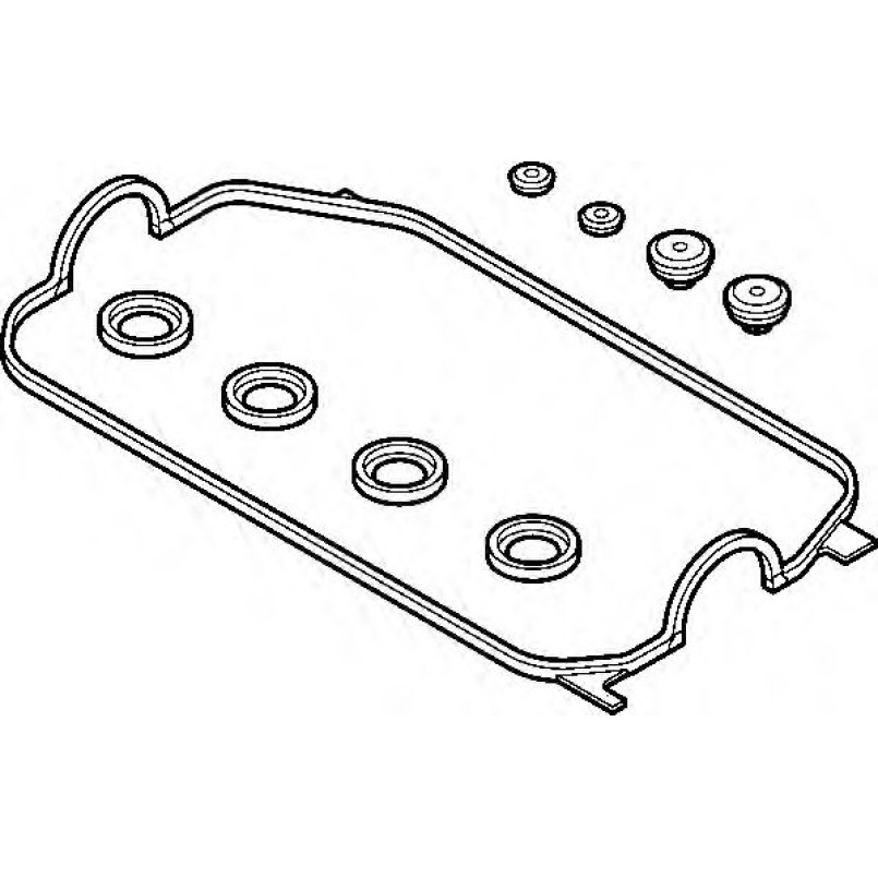744.140 ELRING Прокладка клапанної кришки — фото товара №1