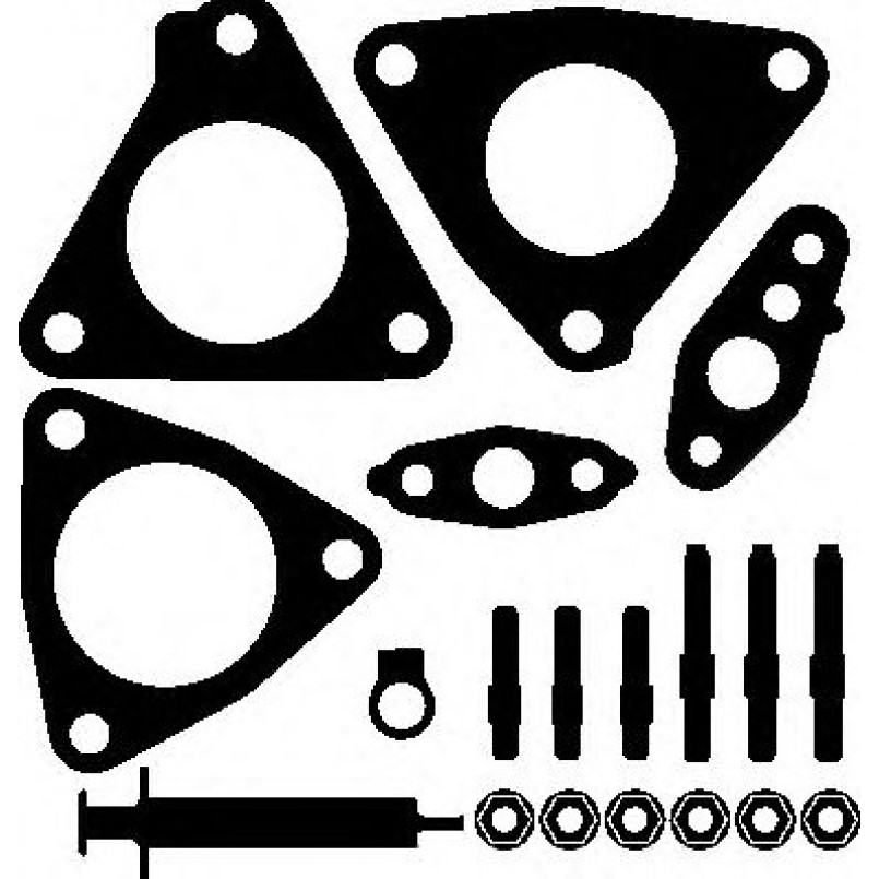 733.860 ELRING Прокладка турбіни — фото товара