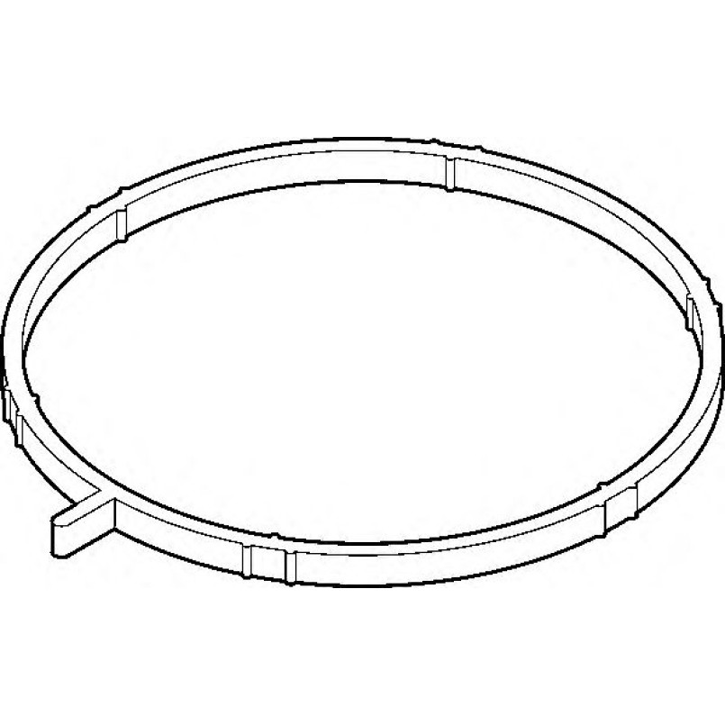 729.960 ELRING Прокладка дросельної заслонки Audi A3/A4/Skoda Octavia/VW Passat 1.8TSI/2.0TFSI 04- — фото товара №1