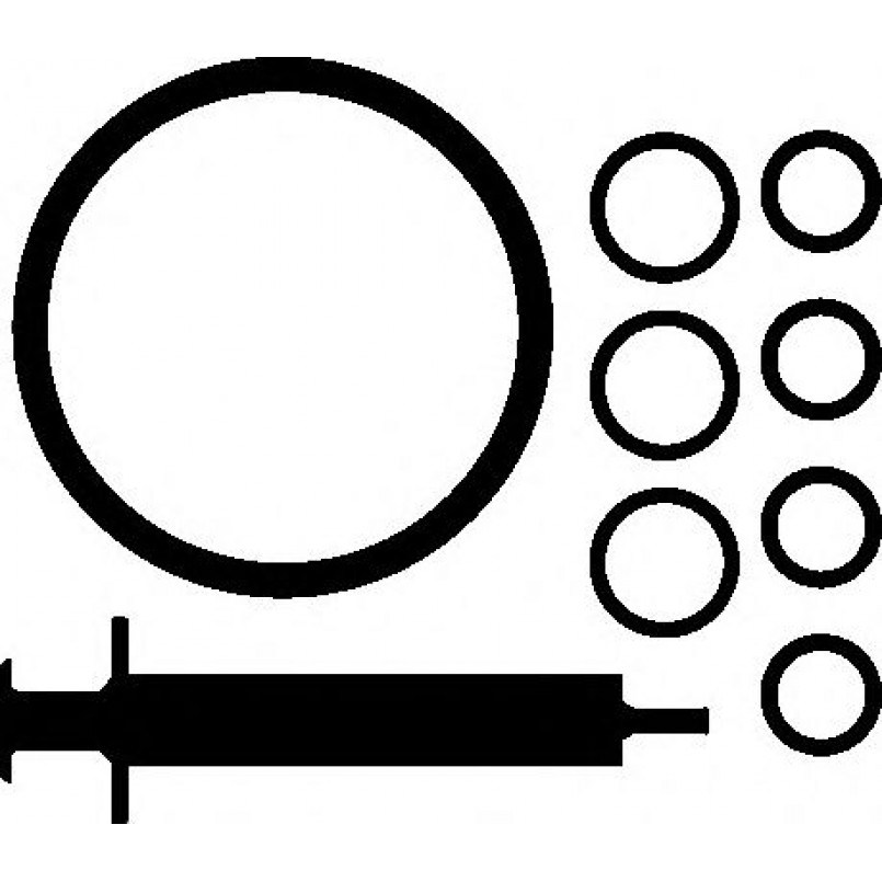 727.471 ELRING Комплект прокладок турбіни BMW 3 (E90)/5 (E60)/X3 (E83)/X5 (E70) 02-11 M57 D30 — фото товара