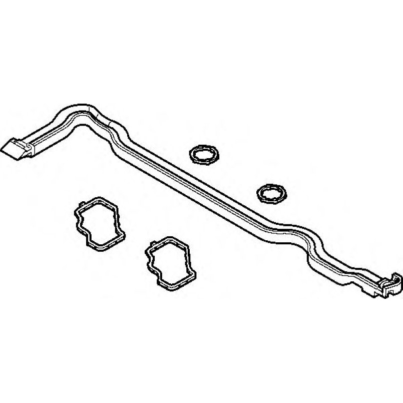 720.620 ELRING Прокладка кришки клапанів Renault Trafic 2.0CDTi 06- — фото товара №1
