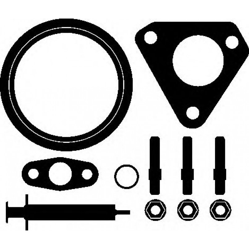 716.280 ELRING Комплект прокладок турбіни VW T4 1.9 TD 92-03 — фото товара