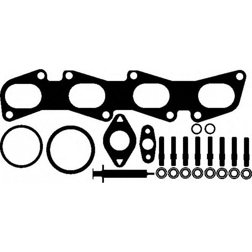 715.750 ELRING Комплект прокладок турбіни Opel Astra/Vectra 1.9 CDTI 04-10 — фото товара