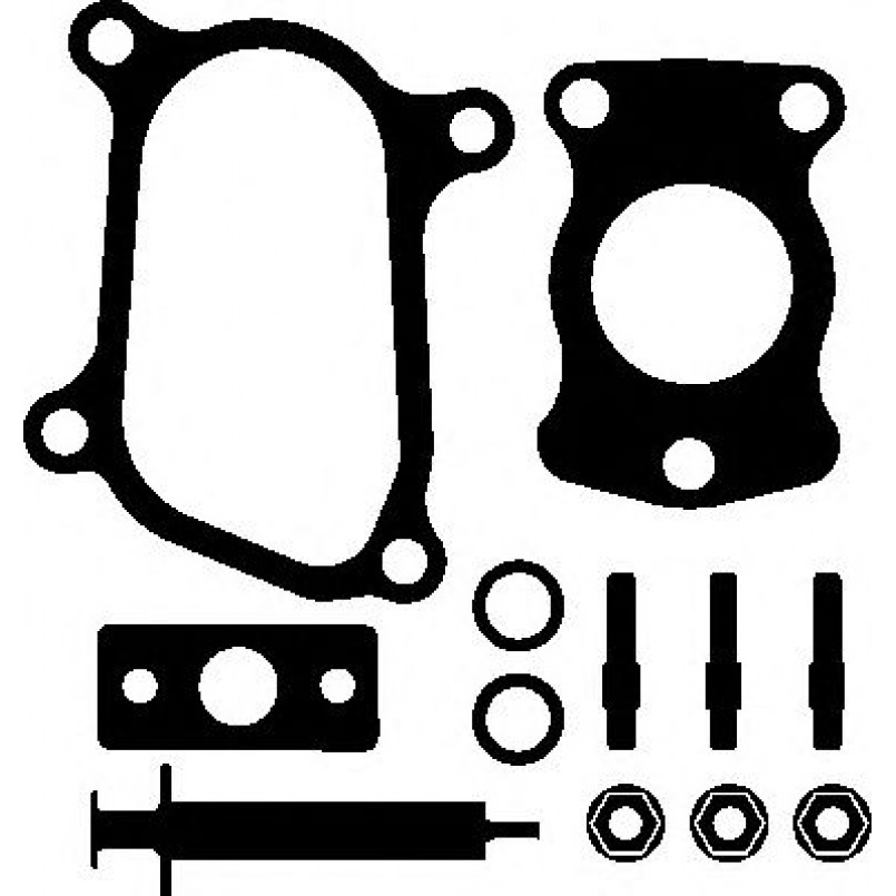 714.630 ELRING Комплект прокладок турбіни Peugeot Partner 2.0 HDI 00- — фото товара