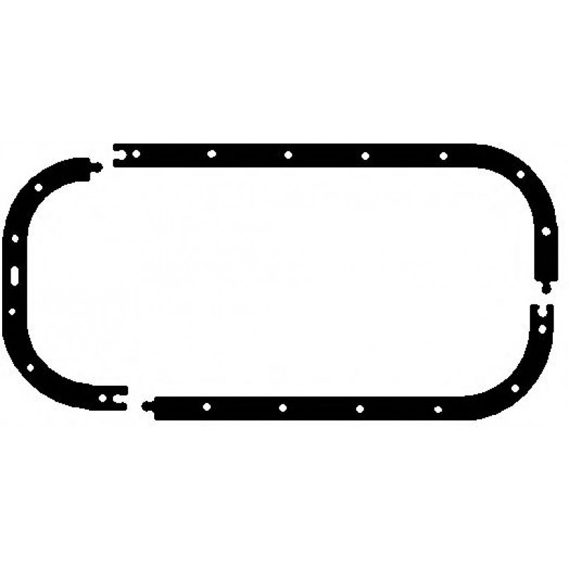 599.972 ELRING Прокладка піддона — фото товара