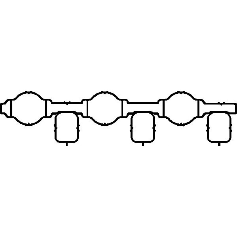 574.120 ELRING Прокладка колектора — фото товара №1