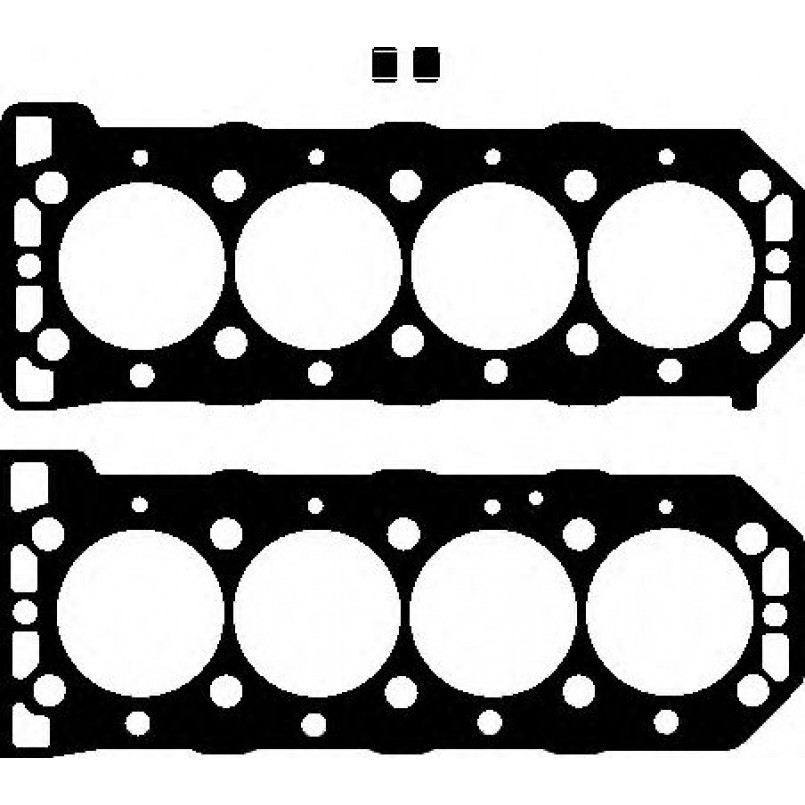 489.860 ELRING Комплект прокладок двигуна — фото товара