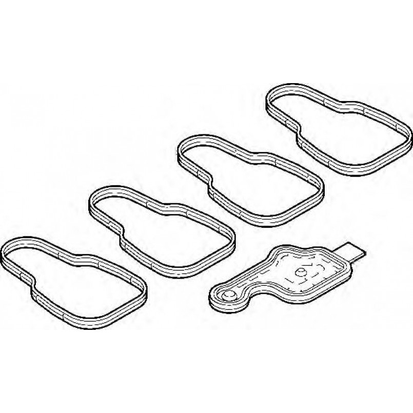 388.260 ELRING Прокладка колектора впускного Ford Galaxy/Transit 2.0 94-06 (к-кт) — фото товара