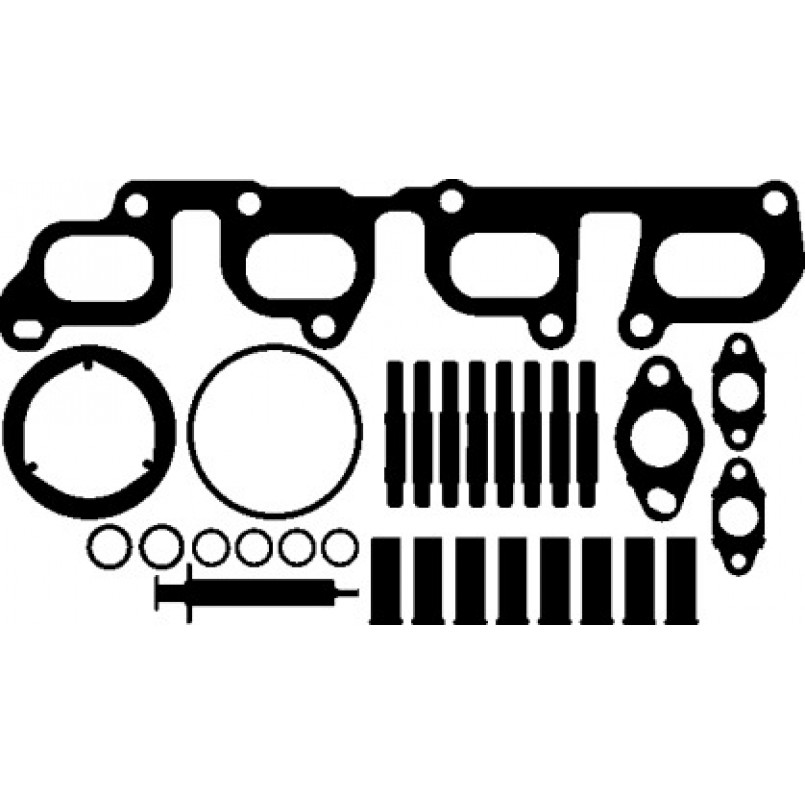 373.820 ELRING Прокладка турбіни VW Crafter 2.0TDI 07- — фото товара