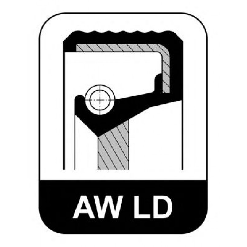 326.798 ELRING Сальник колінвалу (задній) VW T2/T3 -92(75x95x10) — фото товара