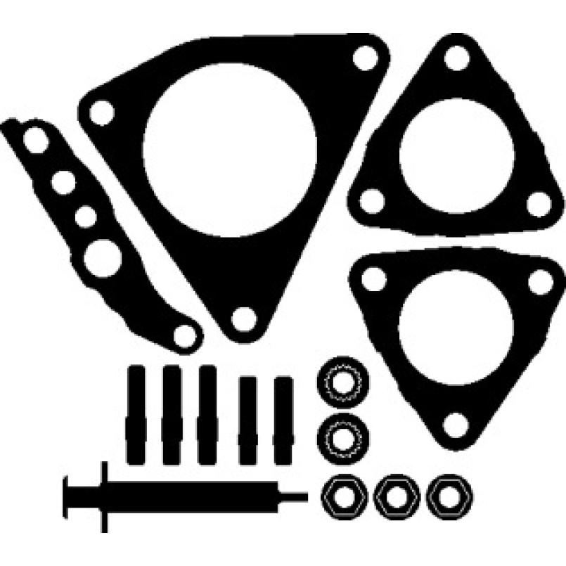 311.330 ELRING Комплект прокладок турбіни Porsche Cayenne 3.0 Diesel 10-/VW Touareg 3.0 V6 TDI 10-18 — фото товара №1