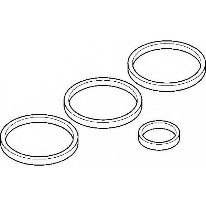 310.320 ELRING Комплект прокладок колектора впускного VW Caddy IV 1.0 TSI 15- — фото товара