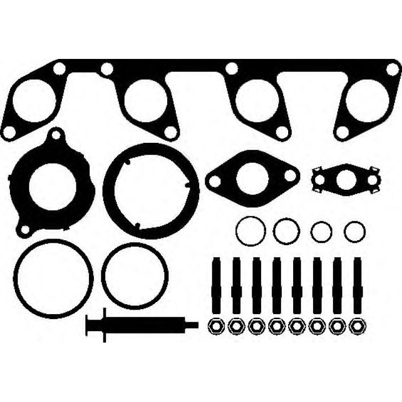 303.100 ELRING Комплект прокладок турбіни VW Passat 2.0 TDI 05-12 — фото товара №1