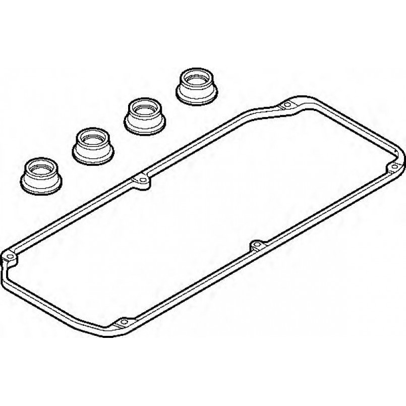290.780 ELRING Прокладка кришки клапанів Mitsubishi Lancer/Carisma 1.6-1.8 92-06 (к-кт) — фото товара