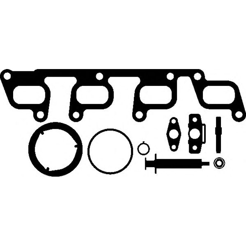 286.180 ELRING Комплект прокладок турбіни VW T5/T6 2.0TDI 09- — фото товара №1