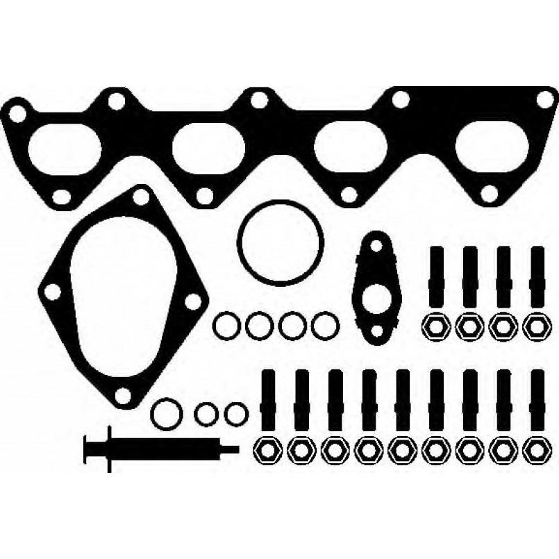 240.050 ELRING Комплект прокладок турбіни VW Passat 1.4 TSI 09-14 — фото товара