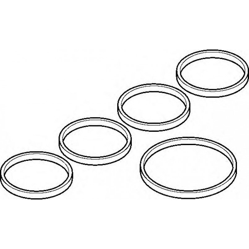 207.210 ELRING Прокладка колектора — фото товара