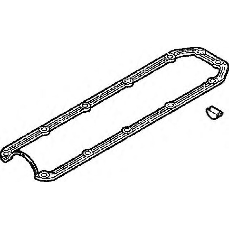 198.410 ELRING Прокладка кришки клапанів Audi 80/90/100/200 2.2 Turbo -96 — фото товара №1