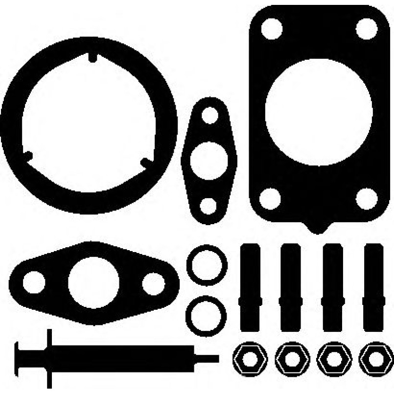 196.420 ELRING Комплект прокладок турбіни VW Crafter 2.5TDI (65-120kw) — фото товара №1