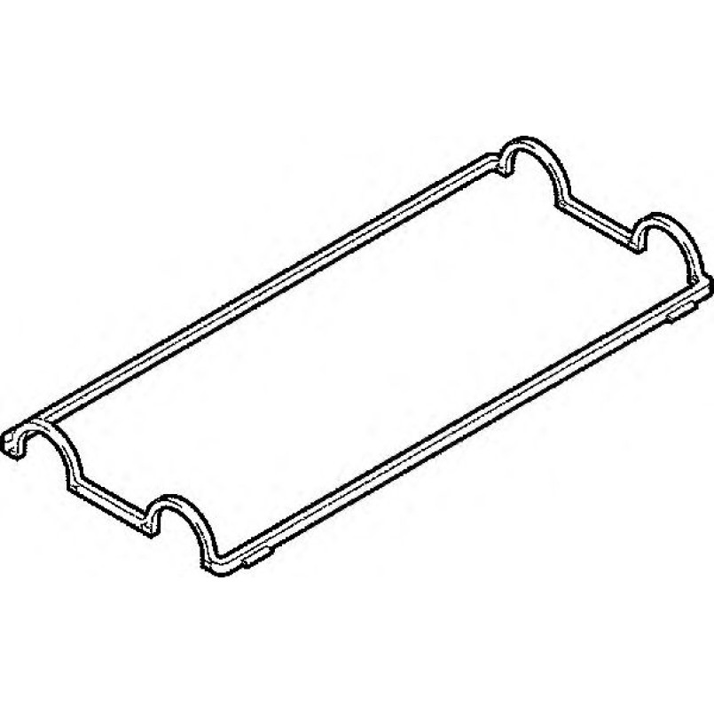 166.070 ELRING Прокладка клапанної кришки — фото товара №1