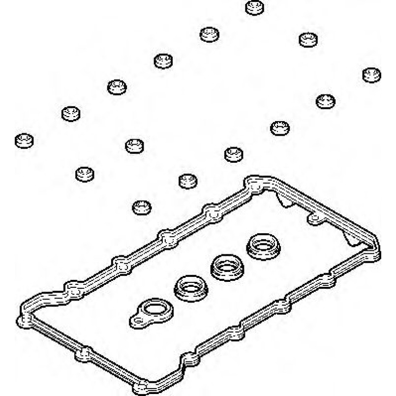 135.391 ELRING Комплект прокладок двигуна — фото товара №1