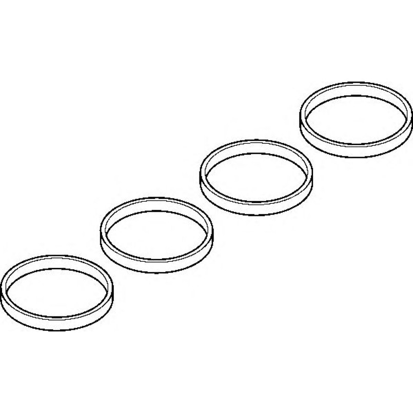 007.051 ELRING Прокладка колектора — фото товара №2