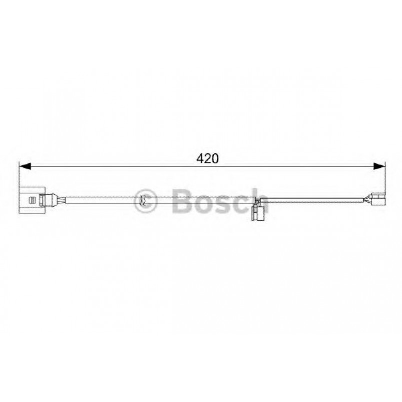 1987473012 BOSCH Датчик зносу гальмівних колодок — фото товара №1