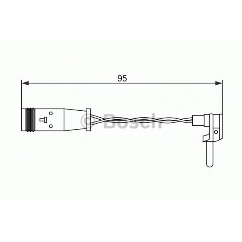 1987473070 BOSCH Датчик зносу гальмівних колодок — фото товара №1