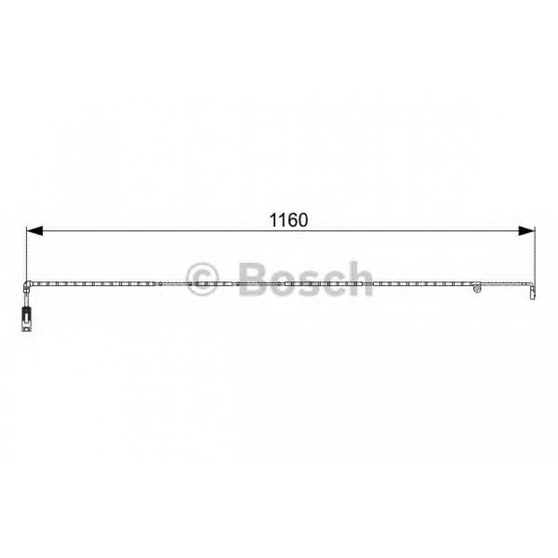 1987473055 BOSCH Датчик зносу гальмівних колодок — фото товара